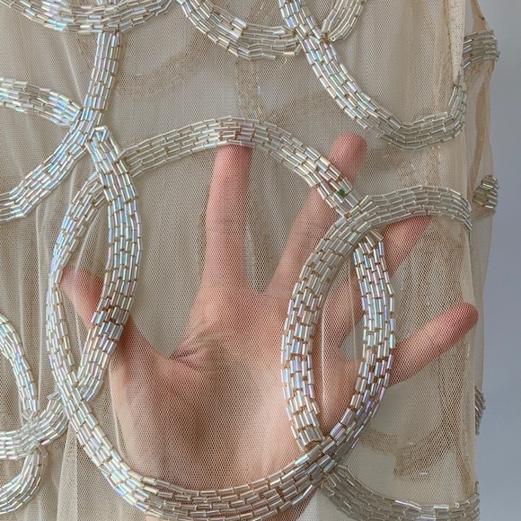 Beaded Crop Tank - Picture 2 of 3